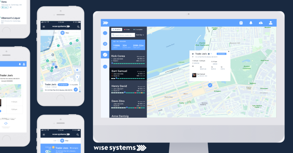 screenshot of Wise Systems